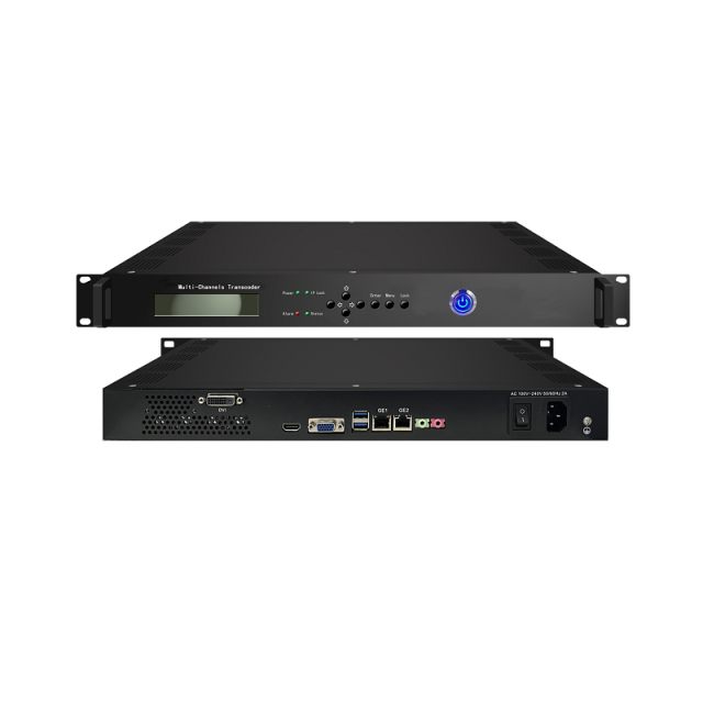 PRO H.264/H.265 IPTV Video Transcoder IP Inputs 78 HD Channels Encoding and Transcoding Cut Down Bit Rate
