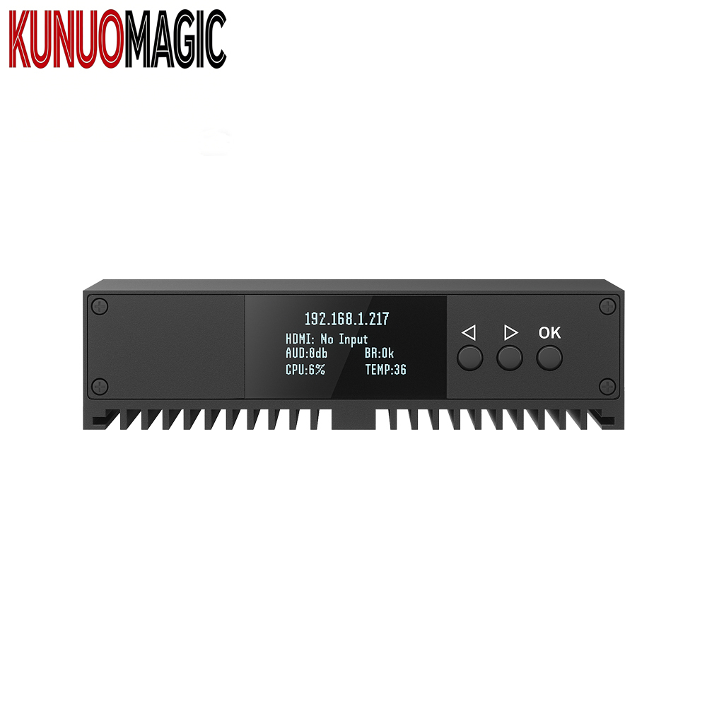 NDI|HX SDI SRT Encoder Decoder IPTV H.265 HEVC UHD Provideo Streaming 4k Encoder