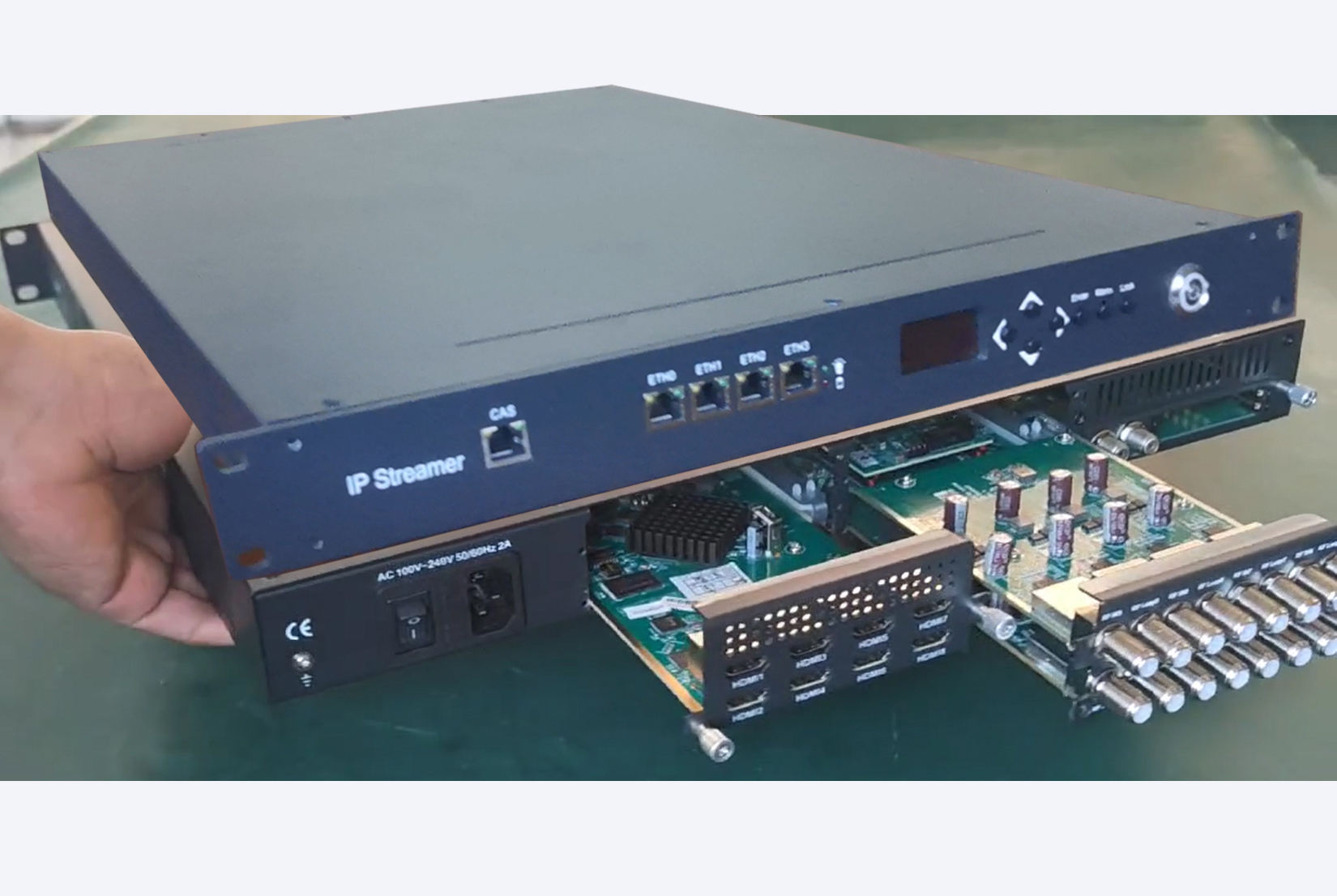 HOTEL IPTV-system Application Flexibly Modularized 1U Device Encoder/Receiver IP Gateway IPTV Server Protocol-conversion