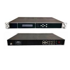 Digital TV Broadcasting ASI IP to 16DVB-T Modulator Transmodulator