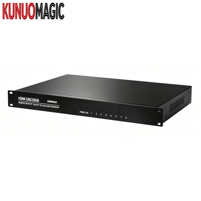 for System 1U HDMI H.265 HEVC TS Over IP Multi-Protocol Streaming Encoder H.264 8 Ports