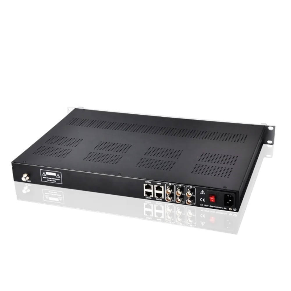 DVB-T ATSC ISDB-T Digital TV Modulator IP to RF for Radio & TV Broadcasting Equipment