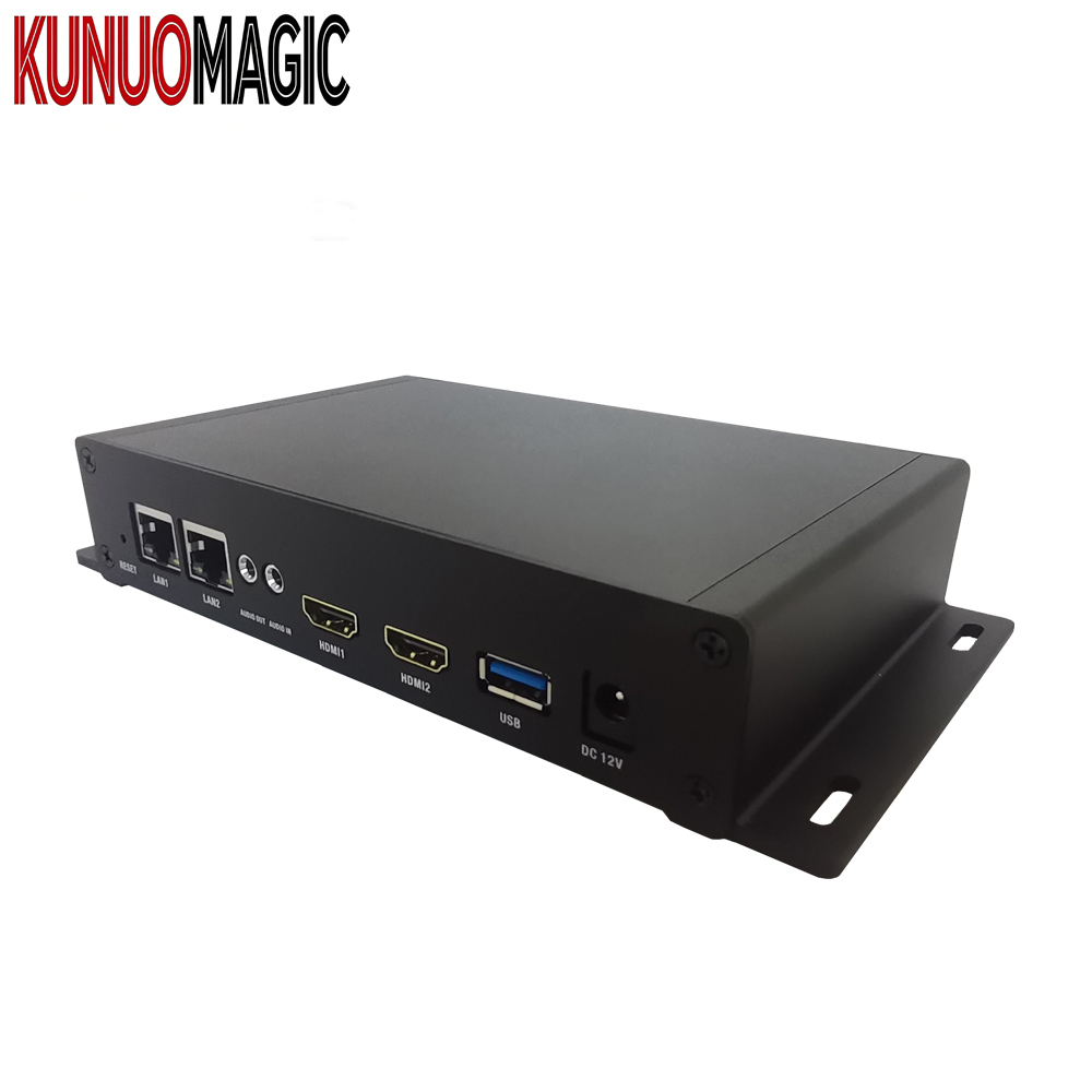 4K@60FPS H.265 Network IP Video Decoder With SRT HTTP HLS UDP Ultra Low Latency and 2*HDMI Port for Live Streaming Media