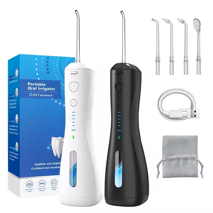 Wholesale Home Use Electric Dental Cleaner 6 Modes Cordless USB Rechargeable Oral Irrigator Portable Dental Water Flosser Accept OEM/ODM
