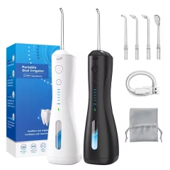 Wholesale Home Use Electric Dental Cleaner 6 Modes Cordless USB Rechargeable Oral Irrigator Portable Dental Water Flosser Accept OEM/ODM