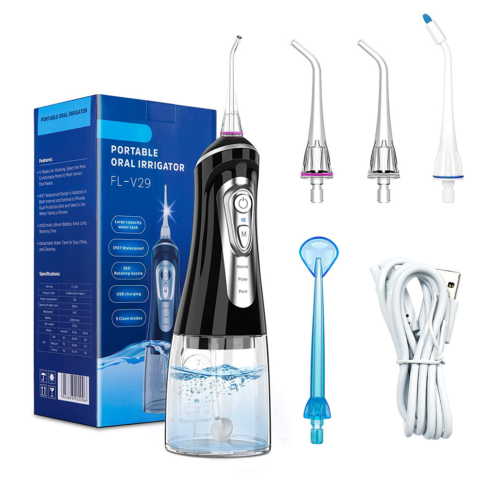 Wholesale Cheap Oral Irrigator IPX7 Waterproof OEM/ODM Electric Teeth Cleaning Device Home Travel Dental Floss Water Flosser