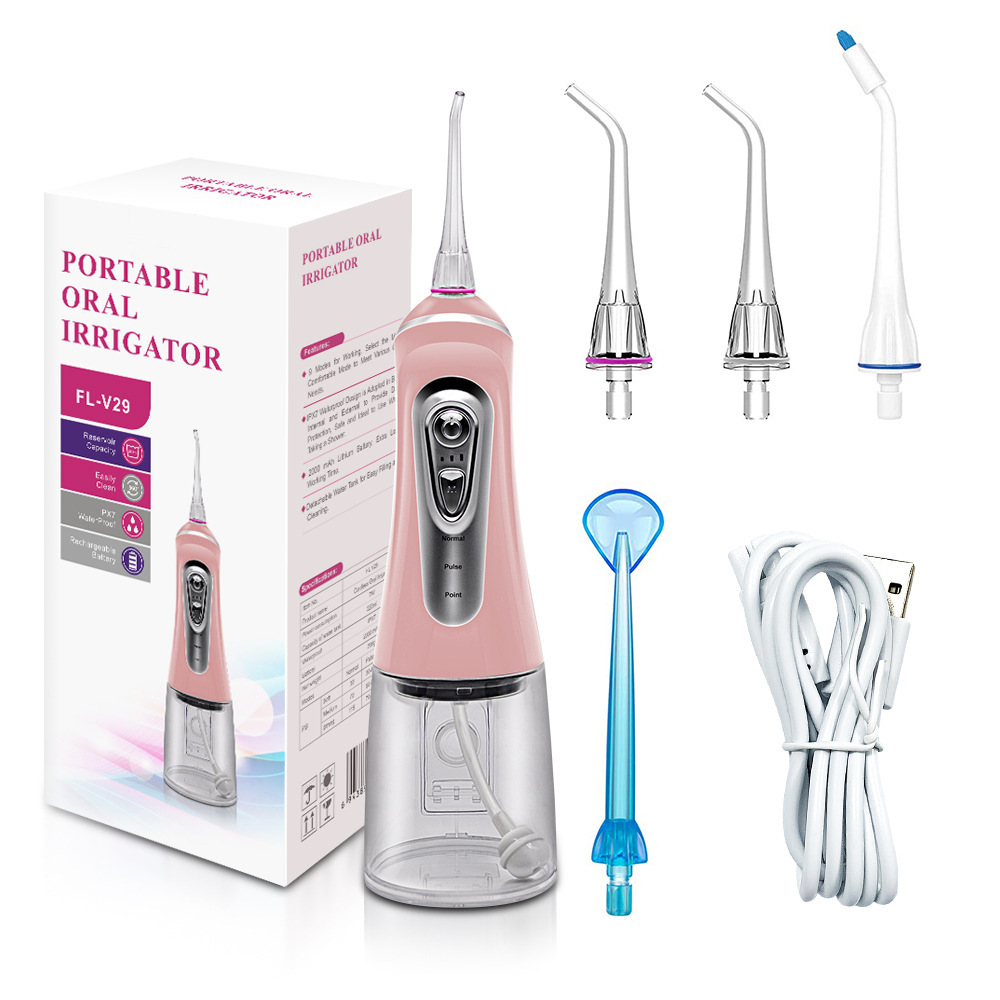 Wholesale Cheap Oral Irrigator IPX7 Waterproof OEM/ODM Electric Teeth Cleaning Device Home Travel Dental Floss Water Flosser