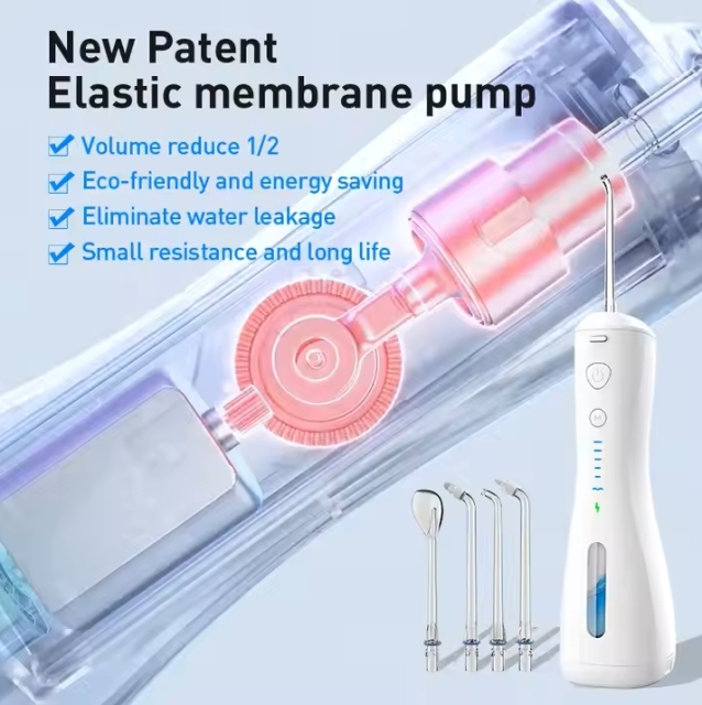Wholesale Home Use Electric Dental Cleaner 6 Modes Cordless USB Rechargeable Oral Irrigator Portable Dental Water Flosser Accept OEM/ODM