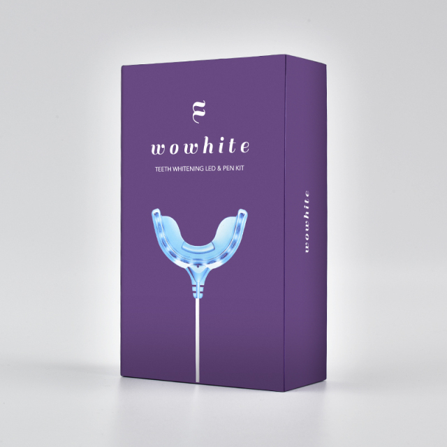 Wholesale Brand Wowhite Oral Care Professional Home Use Wired Teeth Whitening Light With Black Teeth Whitening Gel Pen Accept OEM&ODM