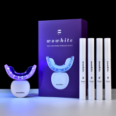 Wowhite Oral Care Best Seller Luxury Boxed Tooth Bleaching Kit Home Set Wholesale Teeth Whitening Kits Private Logo With White Gel Pens Accept OEM&ODM