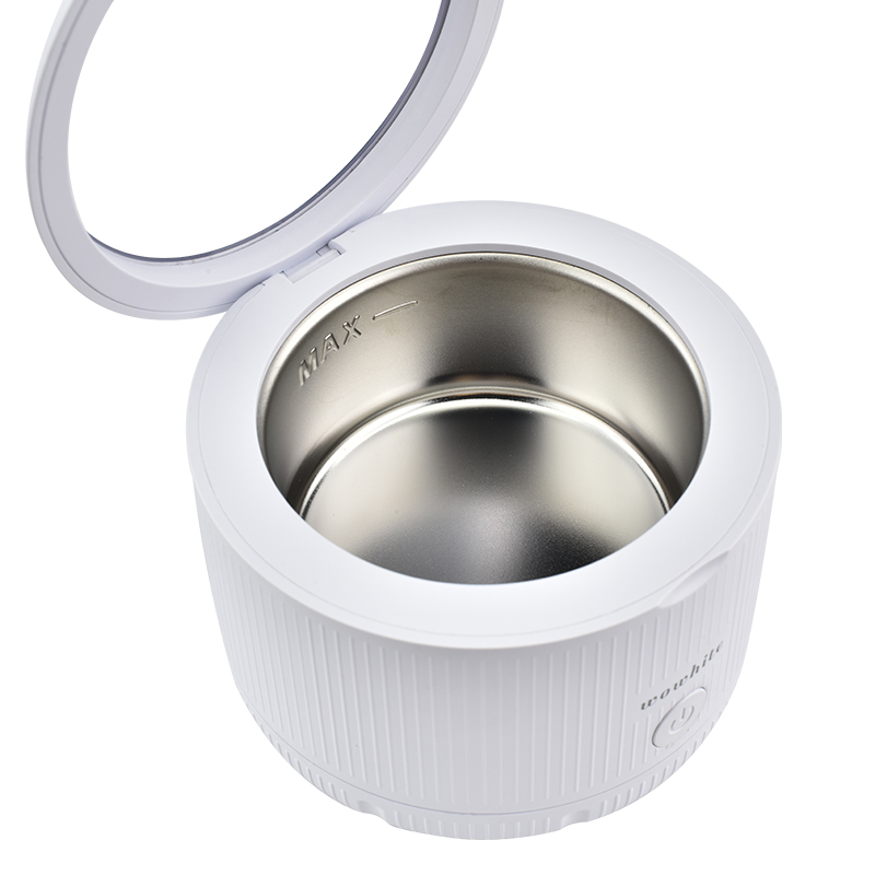 Wholesale Wowhite Private Label Rechargeable 20w 45Khz Ultrasonic cleaner For Jewelry mouthpiece abutment teeth whitening light accept OEM&ODM