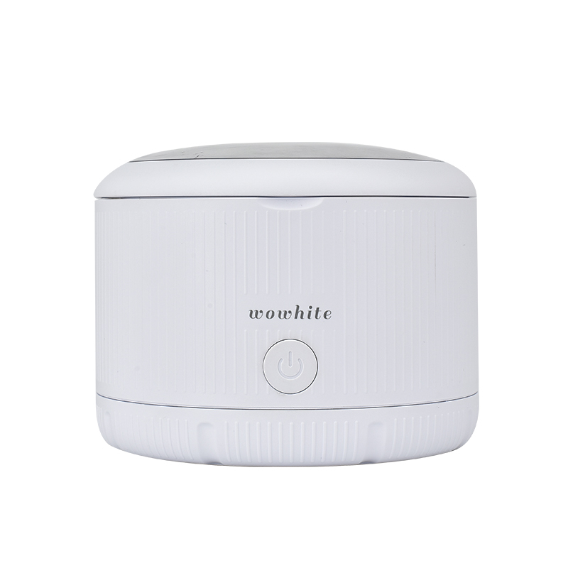 Wholesale Wowhite Private Label Rechargeable 20w 45Khz Ultrasonic cleaner For Jewelry mouthpiece abutment teeth whitening light accept OEM&ODM