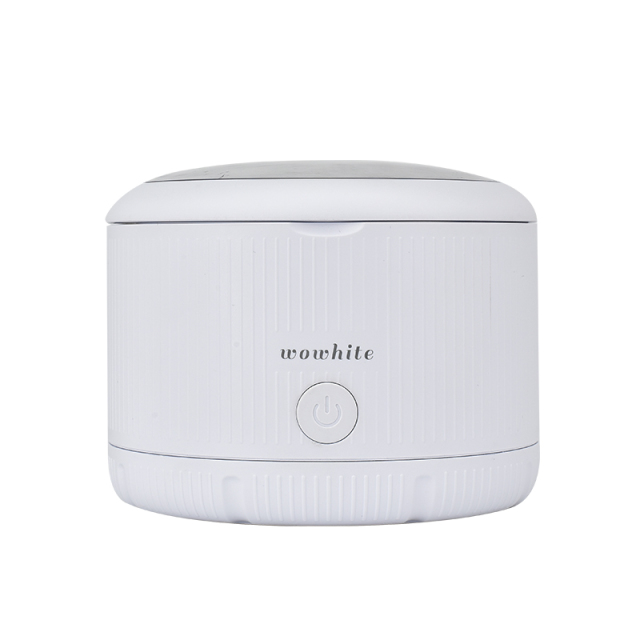 Wholesale Wowhite Private Label Rechargeable 20w 45Khz Ultrasonic cleaner For Jewelry mouthpiece abutment teeth whitening light accept OEM&ODM