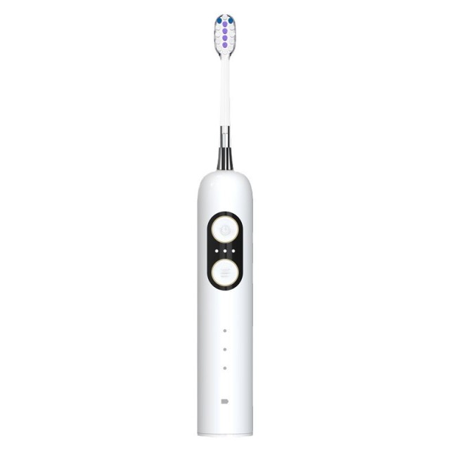 New Wholesale Sweeping vibration electric toothbrush rechargeable model portable family gift set waterproof soft bristles