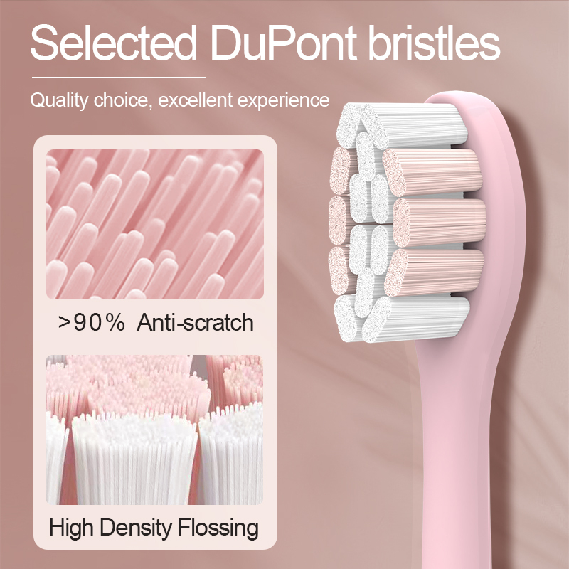 Wholesale New electric toothbrush waterproof  fully automatic for adults  ultrasonic  with soft bristles  suitable for home use
