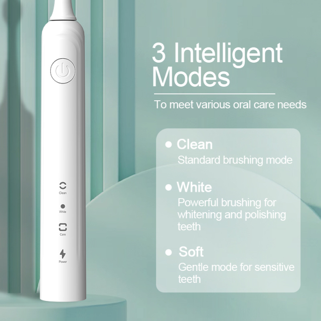 Customized Electric Toothbrush Rechargeable Smart Waterproof Sonic Mini Electric Toothbrush Wholesale