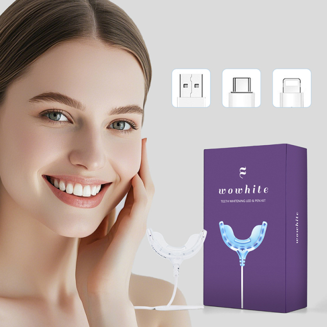 Dental Whitening Device Used With Wired Teeth Whitening Gel Home Use Teeth Whitening Device Accept OEM/ODM