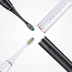 Wholesale OEM Private Logo Kids Adult Low Noise Deep Cleaning Rechargeable Sonic Electric Toothbrush for Children Adult