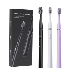 Wholesale Rechargeable Electric Toothbrush OEM Logo Intelligent Whitening Teeth Charge Slim Smart Sonic Electric Vibrating Toothbrush