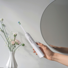 Wholesale Stock Wireless Charging IPX7 Smart Wave Sweep Oscillating Servo Motor Electric Sonic Toothbrush Accept OEM/ODM