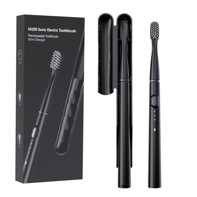 Wholesale Rechargeable Electric Toothbrush OEM Logo Intelligent Whitening Teeth Charge Slim Smart Sonic Electric Vibrating Toothbrush