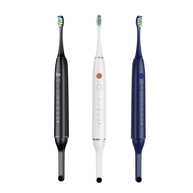 Wholesale Wowhite Oral Care New Electric Toothbrush Can Be Connected To Cell Phone Portable Convenient replacement brush head