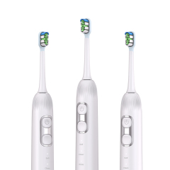 Wholesale Stock Wireless Charging IPX7 Smart Wave Sweep Oscillating Servo Motor Electric Sonic Toothbrush Accept OEM/ODM