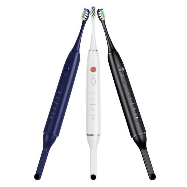 Wholesale Wowhite Oral Care New Electric Toothbrush Can Be Connected To Cell Phone Portable Convenient replacement brush head