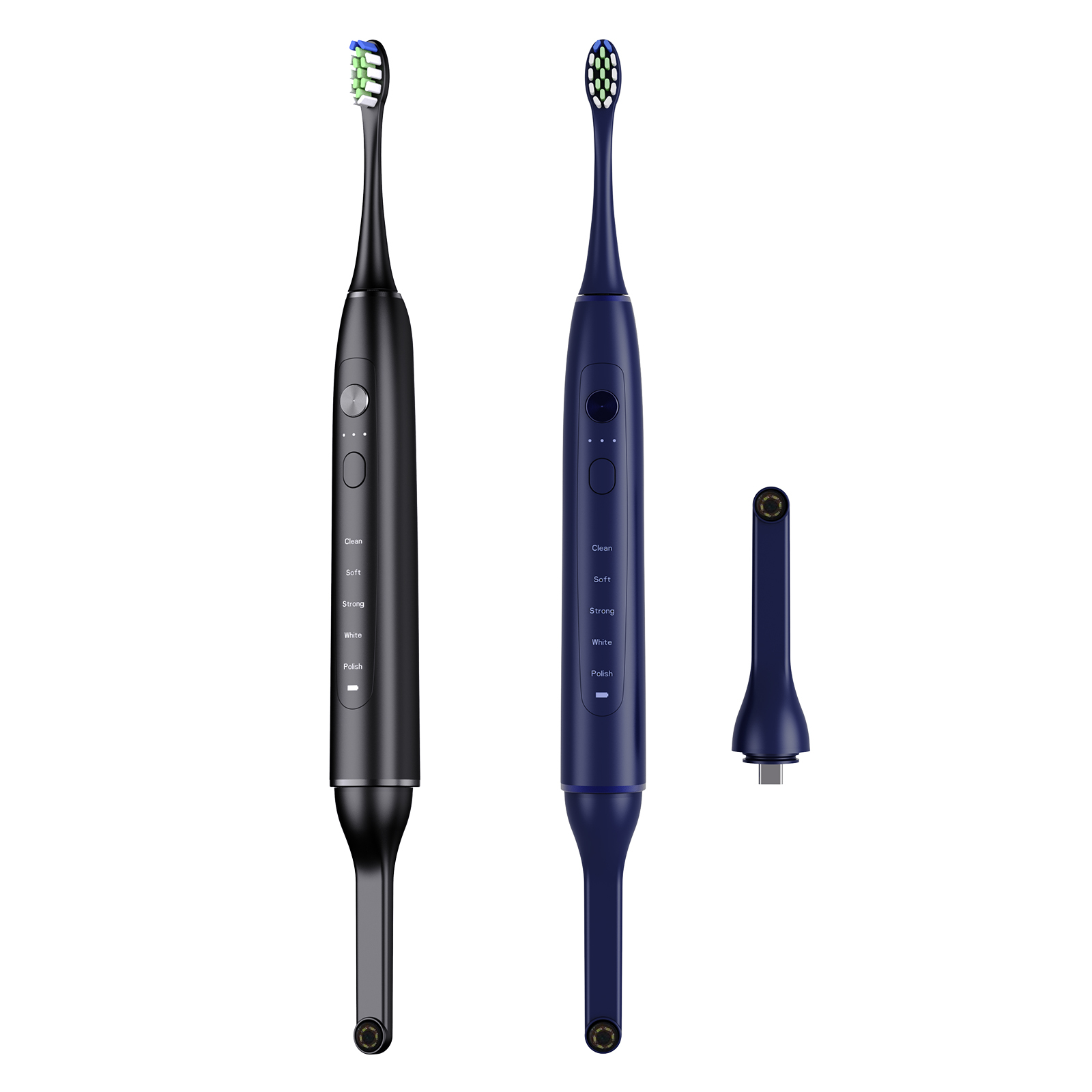 Wholesale Wowhite Oral Care New Electric Toothbrush Can Be Connected To Cell Phone Portable Convenient replacement brush head