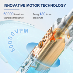 Wholesale Stock Wireless Charging IPX7 Smart Wave Sweep Oscillating Servo Motor Electric Sonic Toothbrush Accept OEM/ODM