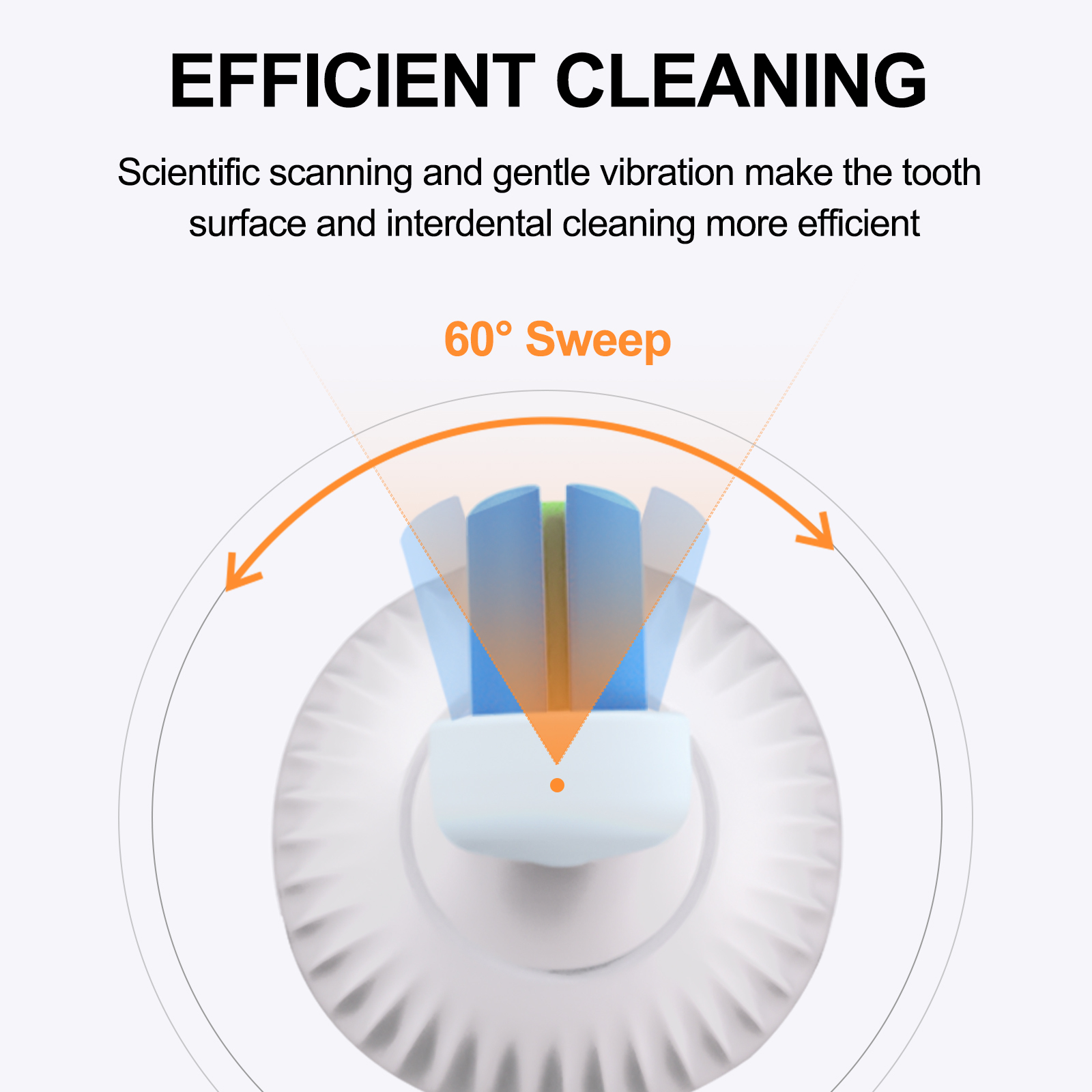 Wholesale Stock Wireless Charging IPX7 Smart Wave Sweep Oscillating Servo Motor Electric Sonic Toothbrush Accept OEM/ODM