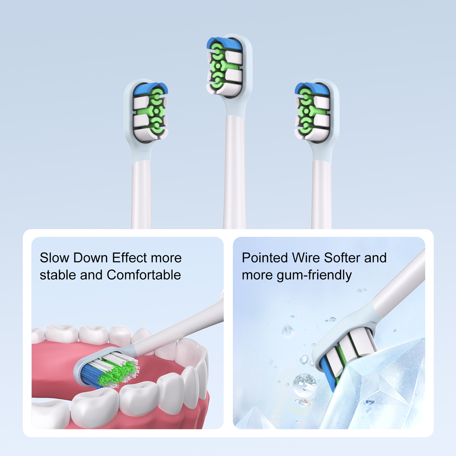 Wholesale Stock Wireless Charging IPX7 Smart Wave Sweep Oscillating Servo Motor Electric Sonic Toothbrush Accept OEM/ODM