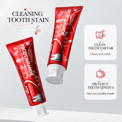 OEM Natural Herbal Oral Care Niacinamide Whitening Baking Anti Yellow Clean Purify Toothpaste Teeth Paste Toothpaste