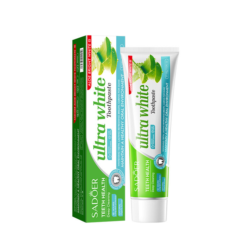 OEM Private Label Organic Teeth Whitening Toothpaste Rose Salt Brightening White Stain Removal Gum Care Toothpaste