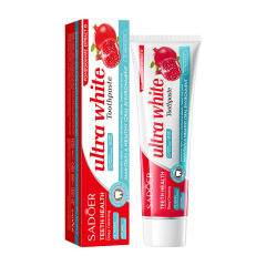 OEM Private Label Organic Teeth Whitening Toothpaste Rose Salt Brightening White Stain Removal Gum Care Toothpaste