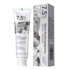 Nano-hydroxyapatite Fluoride-Free Toothpaste for Adults 7.5 Teeth Whitening Decay Repair Breath Freshening Chemical Ingredient