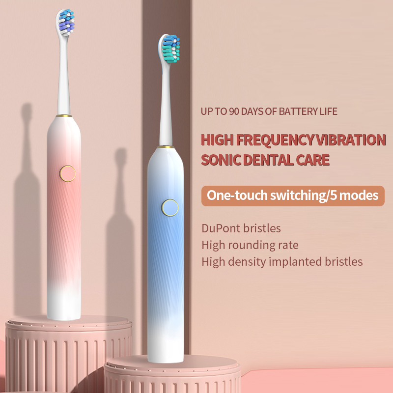 Customized Electric Toothbrush Rechargeable Smart Waterproof Sonic Electric Toothbrush Wholesale