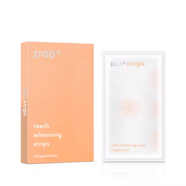 CE Approved Teeth Whitening Strips Wholesale PAP+ Whitening Strips