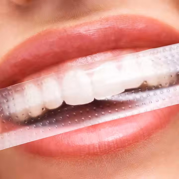 CE Approved Non Peroxide White Strips Custom Logo PAP Teeth Whitening Strips