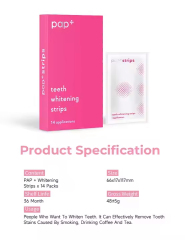 CE Approved Teeth Whitening Strips Wholesale PAP+ Whitening Strips