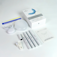 Wowhite New Packaging Wireless 48 Teeth Whitening Device with LED Light and Gel - OEM/ODM Private Label