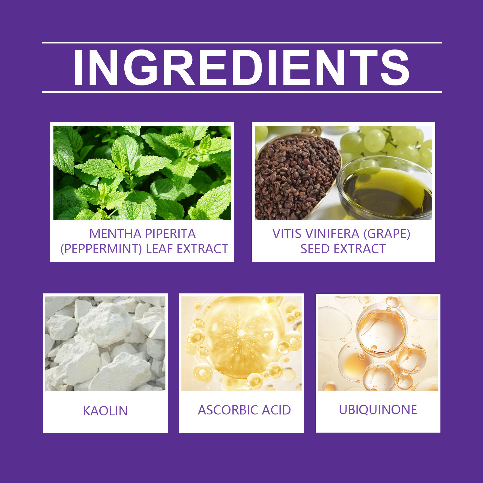 Gently and effectively cleans teeth Purple tooth powder removes stains