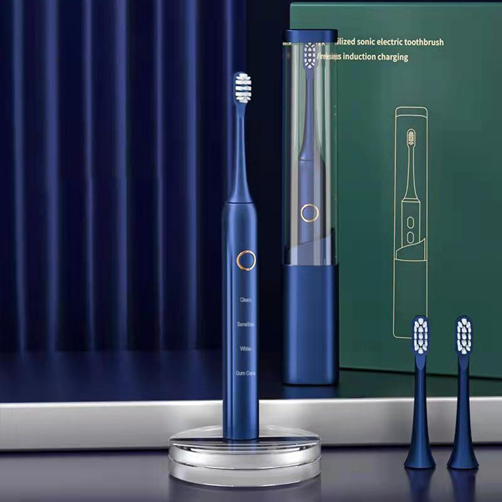 UV-Sterilizing Electric Toothbrush with Sonic Cleaning