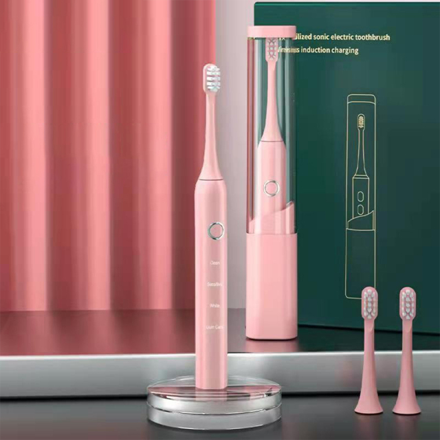 UV-Sterilizing Electric Toothbrush with Sonic Cleaning