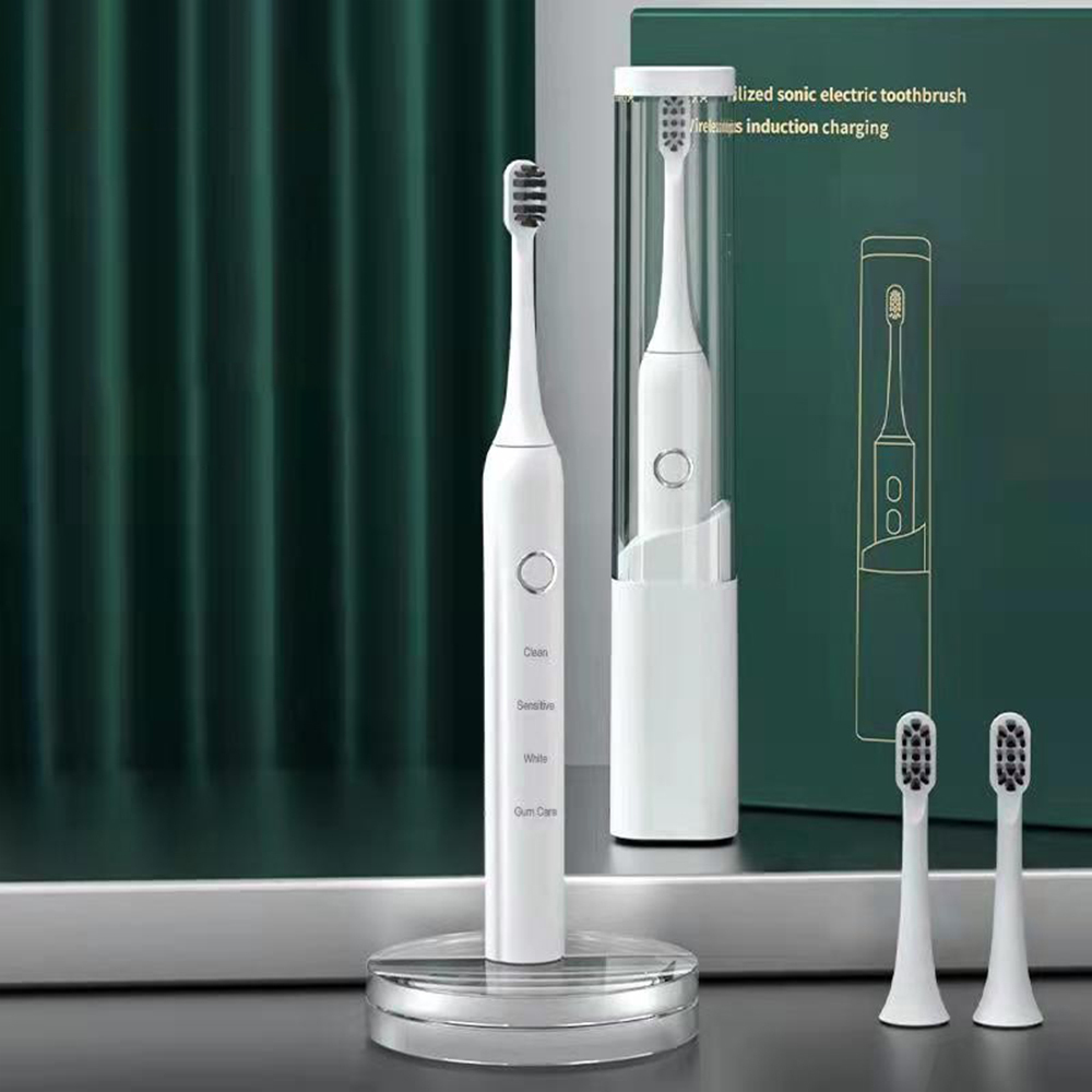 UV-Sterilizing Electric Toothbrush with Sonic Cleaning