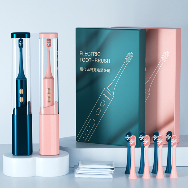 Wireless Fast Charge Sonic Electric Toothbrush 4 Cleaning Modes  Intelligent Brushing Reminder