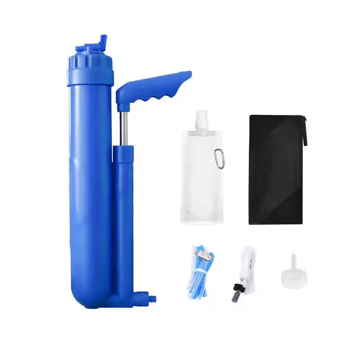 Personal Outdoor Activated Carbon Block Filter Portable Pump Water Filter Hand pressure water filter pump outdoor,Portable Pump Water Filter Hand pressure water filter pump outdoor,Purithm