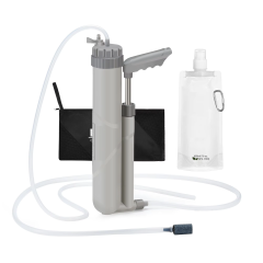 Personal Camping Portable UF Membrane Water Purifier Outdoor Pump Water Filter,Portable Water Purifier Systems with filters for Outdoor Activities,Purithm