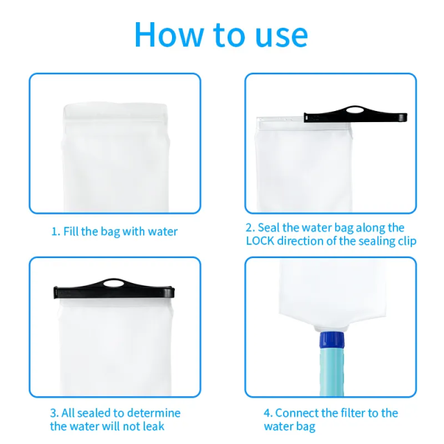 Great piece of light weight backpacking gear for outdoor activities , hiking, camping, scouting, back country travel and emergency preparedness.,Water filter Bag light weight backpacking gear for outdoor activitie,Purithm