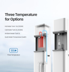 Electric Multi-Function Freestanding Smart Hot and Cold LCD Display Filter Reminder Water Dispenser,Electric Multi-Function Freestanding Smart Hot & Cold Water Dispenser,Purithm